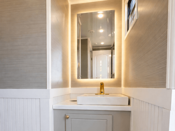 Cottage Style Restroom Sink