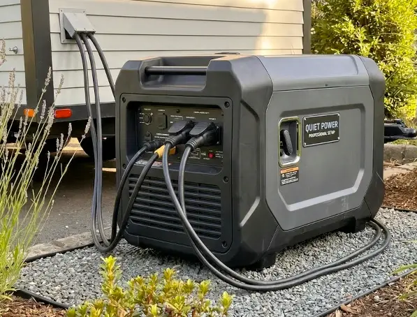 Generator rental available for Pinnacle restroom trailer events without power access SC
